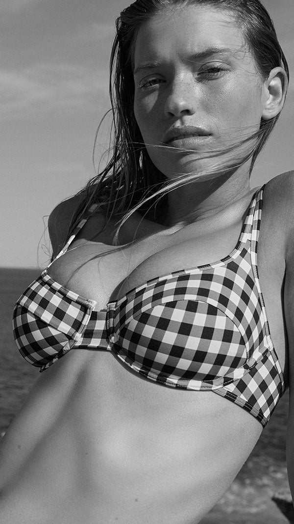 CLASSIC GINGHAM BALCONETTE BRA