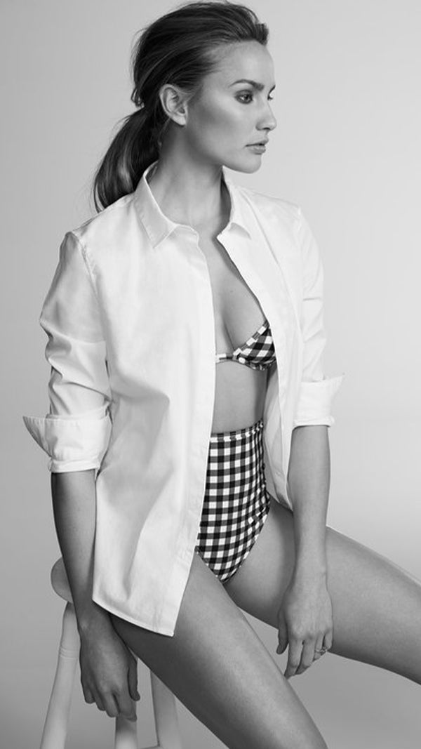 CLASSIC GINGHAM HIGH WAISTED PANT