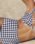 CLASSIC GINGHAM HIGH WAISTED PANT