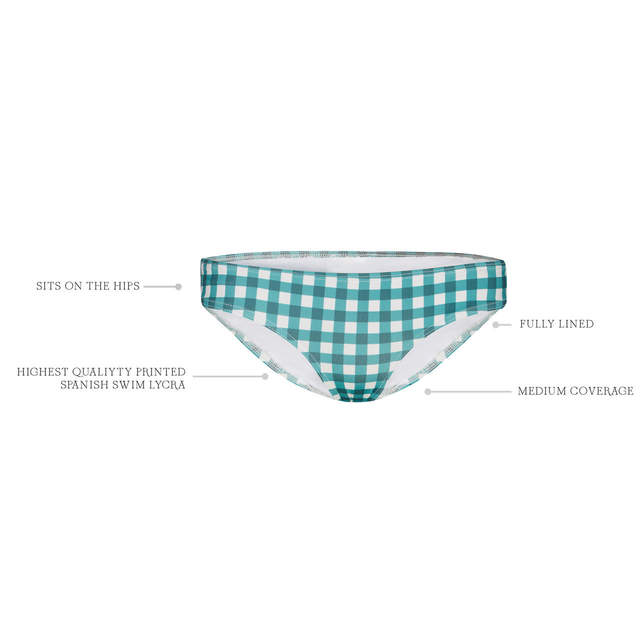 FOREST GINGHAM CLASSIC PANT