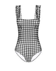 CLASSIC GINGHAM RUFFLE ONE PIECE