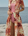 ROUGE GINGHAM BANDEAU ONE PIECE