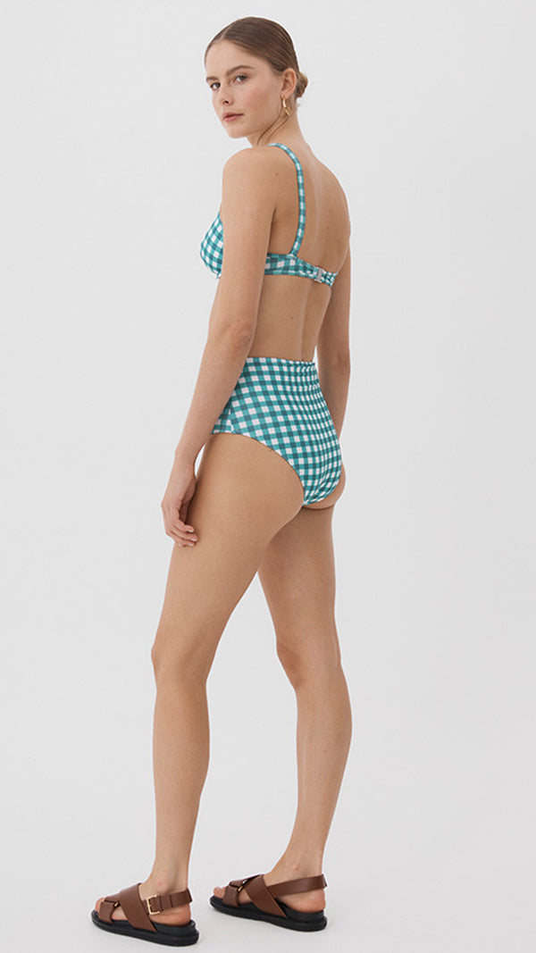 FOREST GINGHAM CLASSIC BRA