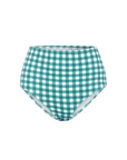 FOREST GINGHAM HIGH WAISTED PANT