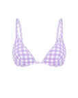 LILAC GINGHAM CLASSIC BRA