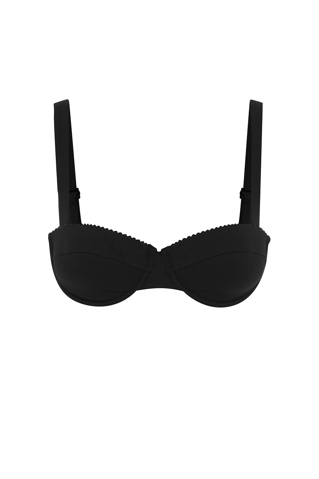 NOIR PADDED BALCONETTE BRA
