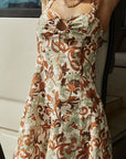 PAISLEY BUSTIER MINI