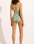 PALM BANDEAU ONE PIECE