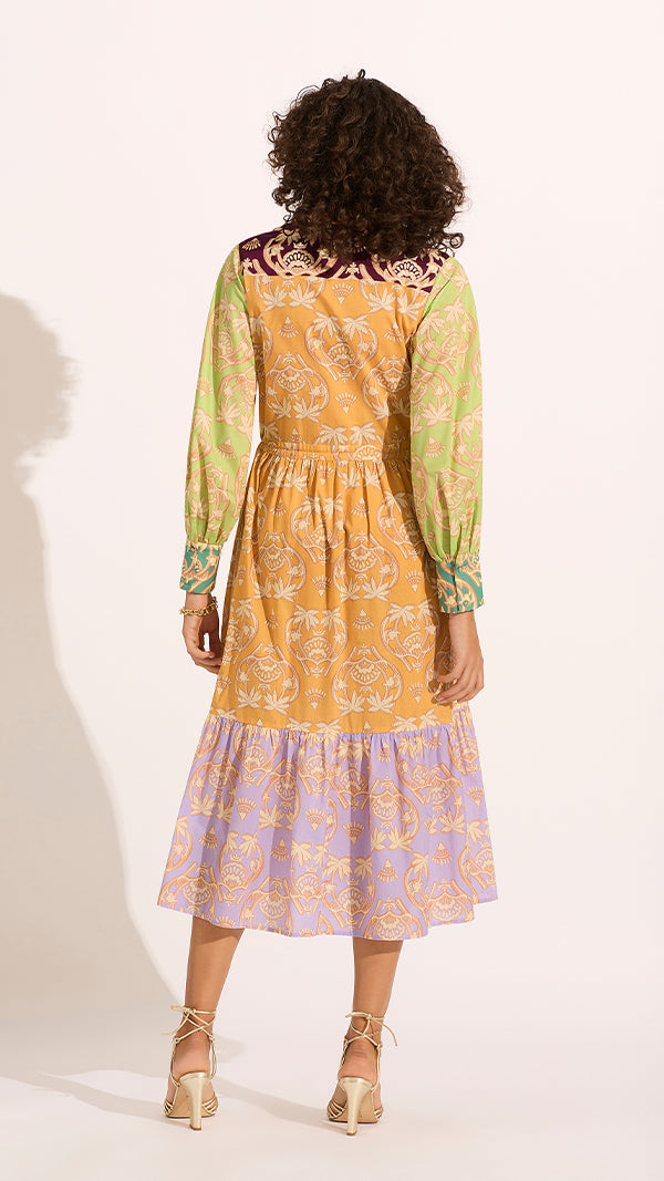PALM SPLICED CAPRI MAXI