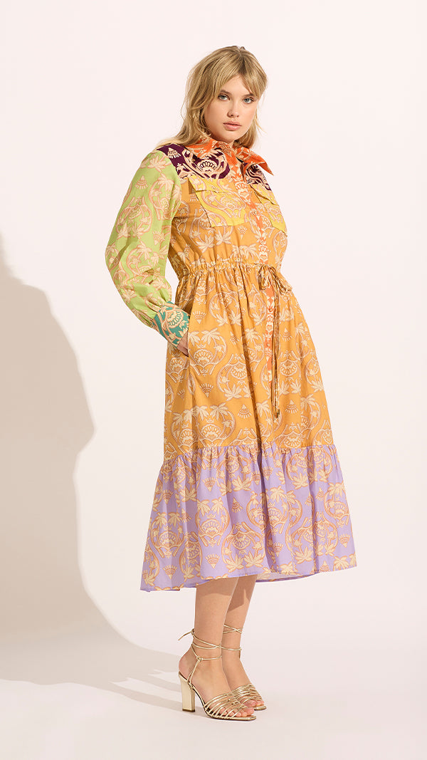 PALM SPLICED CAPRI MAXI