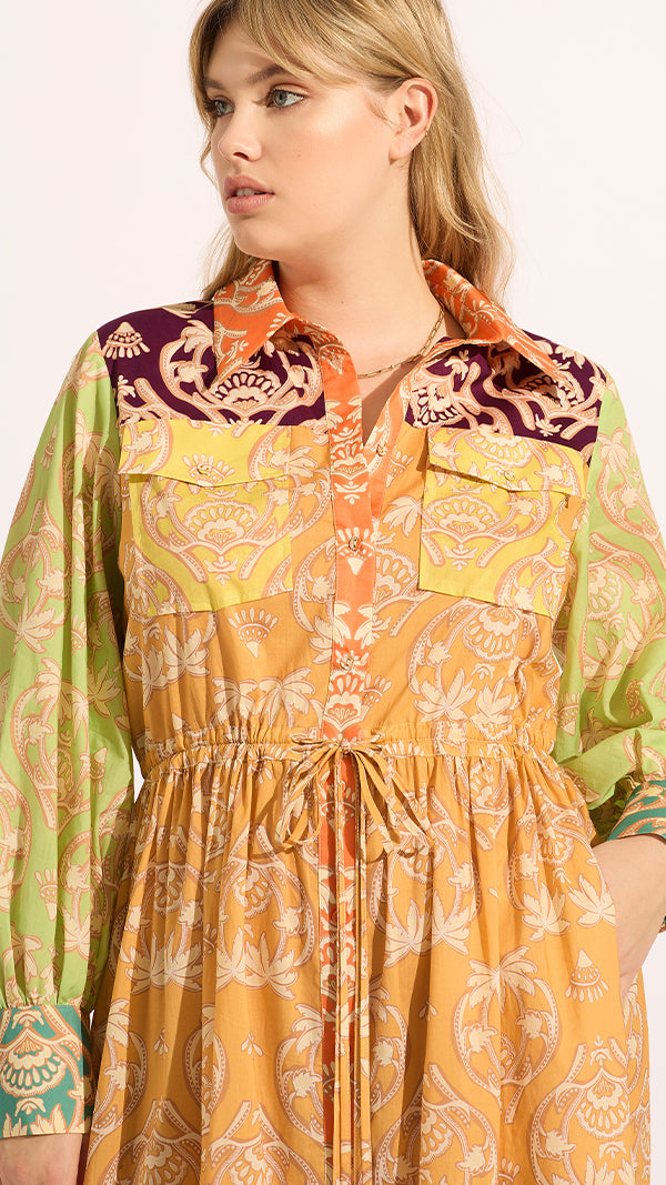 PALM SPLICED CAPRI MAXI