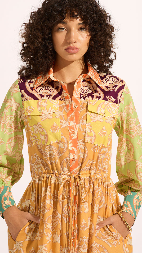 PALM SPLICED CAPRI MAXI