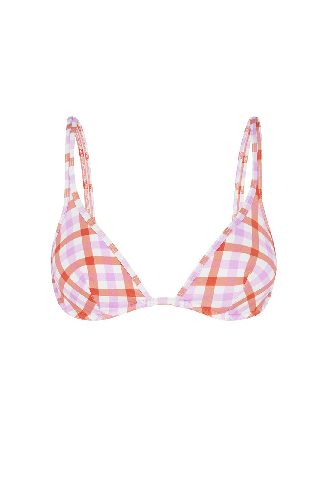 PASSIONFRUIT GINGHAM CLASSIC BRA
