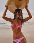 ROUGE GINGHAM CLASSIC BRA