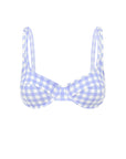 SKY GINGHAM BALCONETTE BRA