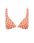 TERRACOTTA GINGHAM CLASSIC BRA
