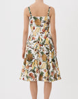 TROPICANA BUSTIER MIDI