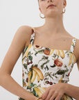 TROPICANA BUSTIER MIDI