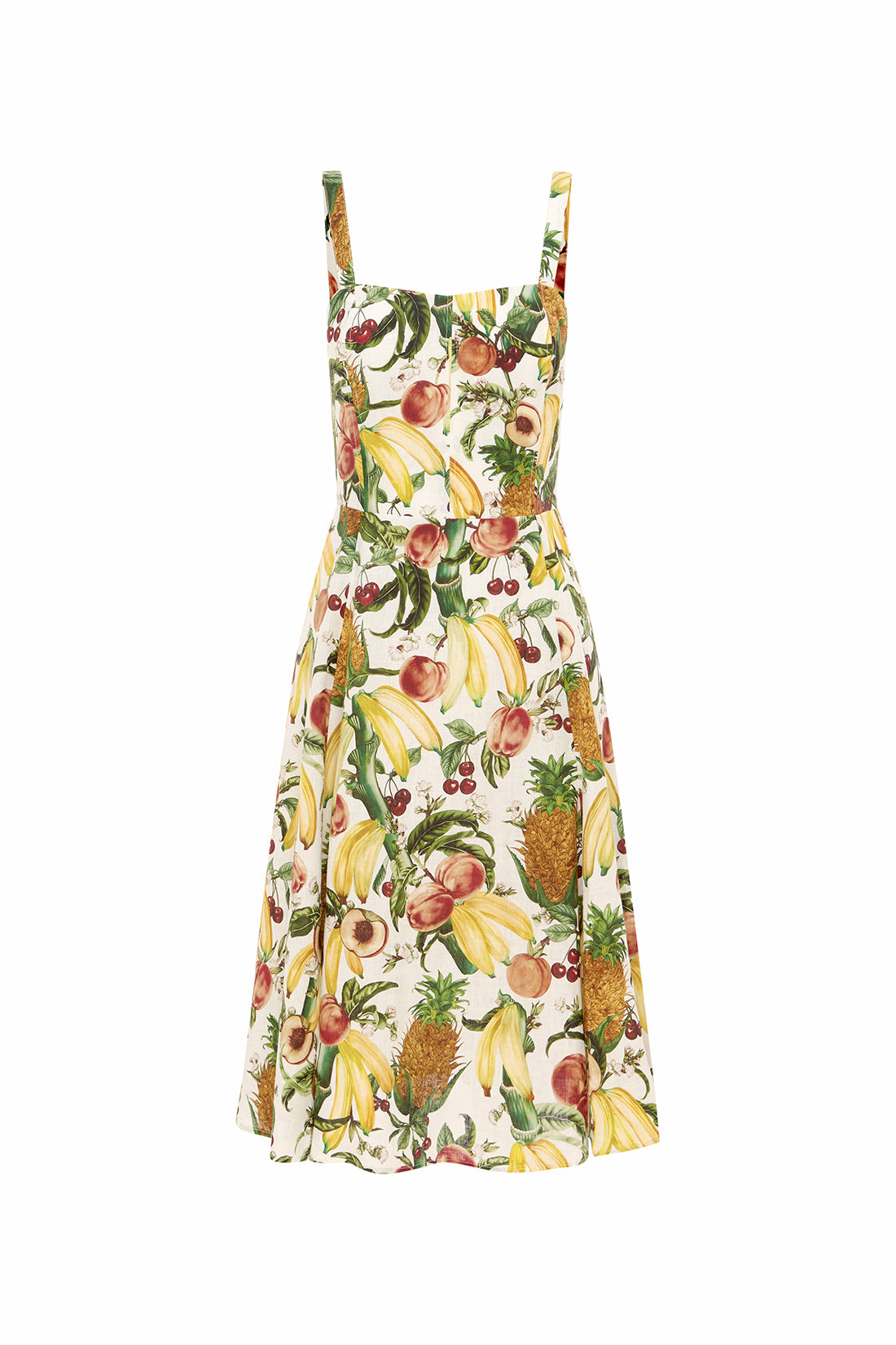 TROPICANA BUSTIER MIDI
