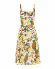 TROPICANA BUSTIER MIDI