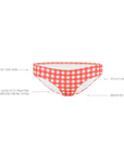 ROUGE GINGHAM CLASSIC PANT