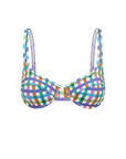 ATLANTIS GINGHAM BALCONETTE BRA