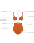 TERRACOTTA WEAVE ONE PIECE