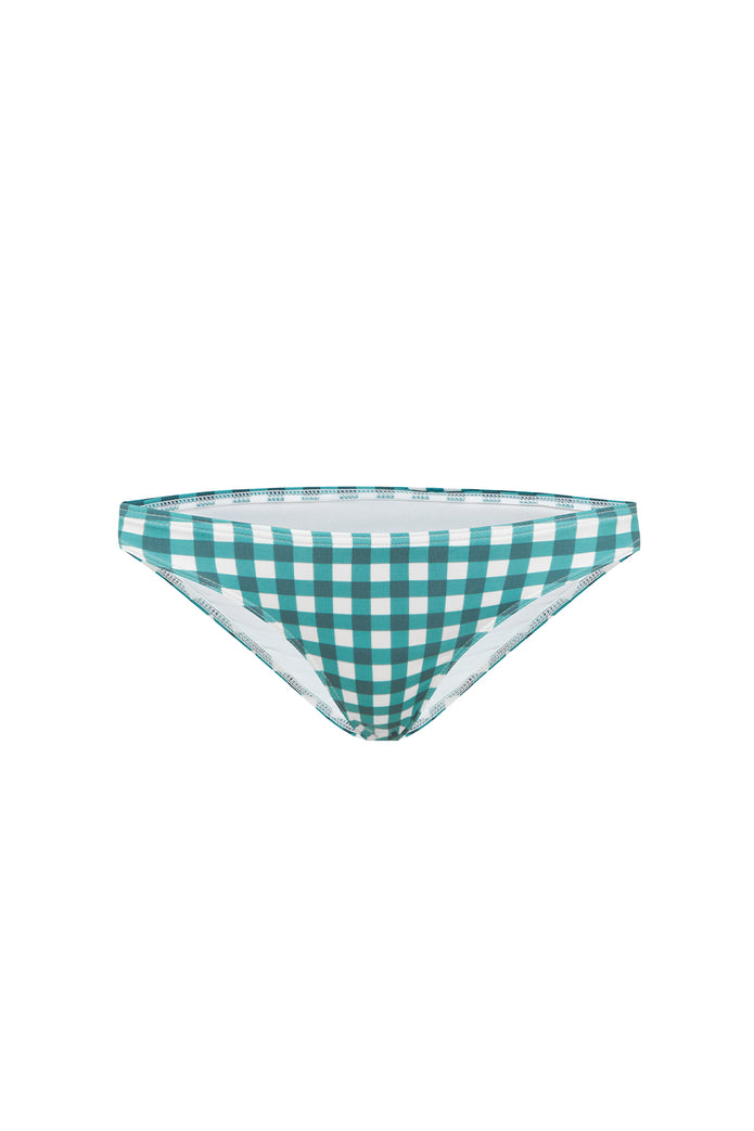 FOREST GINGHAM MINI PANT