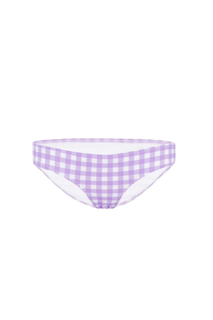 LILAC GINGHAM CLASSIC PANT