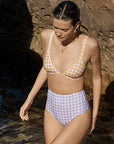 MARIGOLD GINGHAM CLASSIC BRA