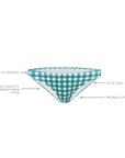 FOREST GINGHAM MINI PANT