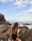 NOIR BALCONETTE ONE PIECE