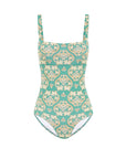 PALM BANDEAU ONE PIECE