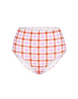 PASSIONFRUIT GINGHAM HIGH WAISTED PANT