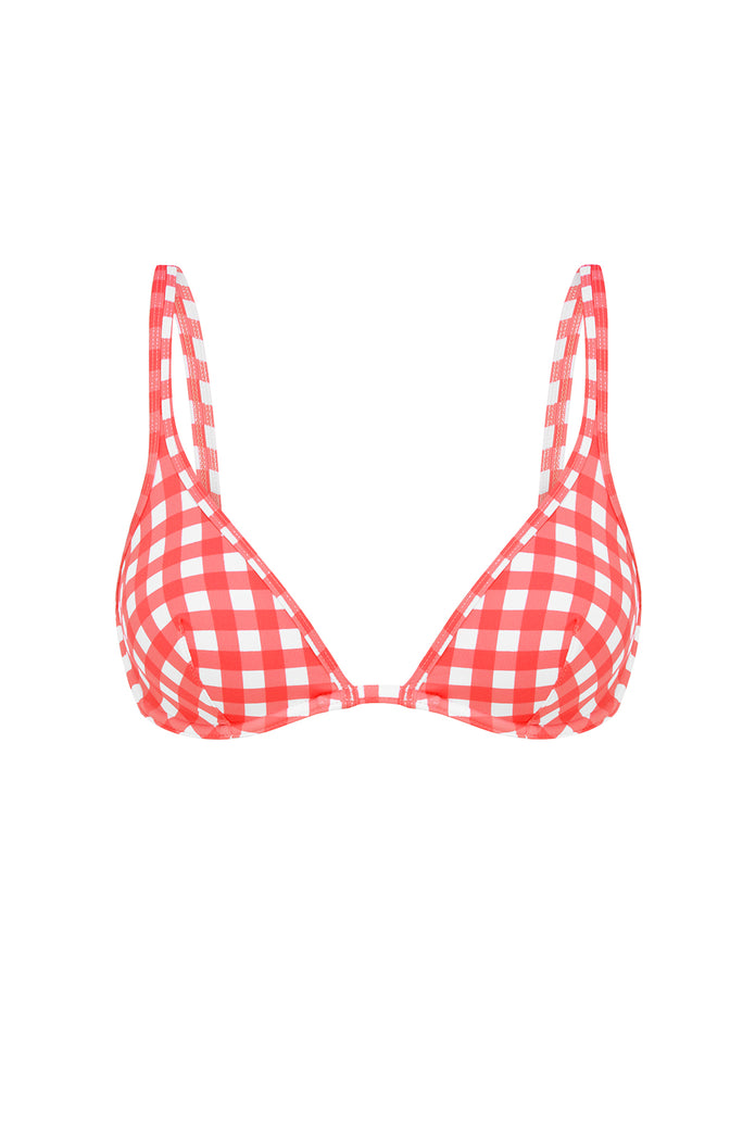 ROUGE GINGHAM CLASSIC BRA