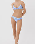 SKY GINGHAM CLASSIC BRA