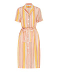 SUNSET STRIPE SAFARI DRESS