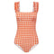 Terracotta Gingham